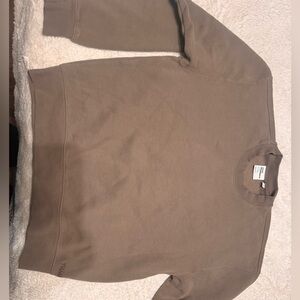 Aritzia Brown Crewneck Sweater
